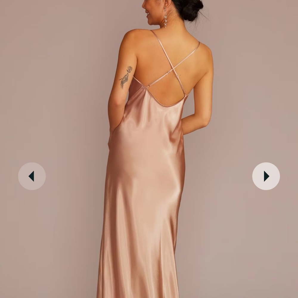 Elegant Satin Slip Dress